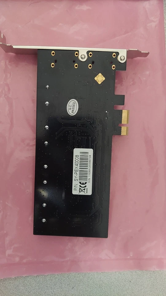 SYBA SY-PEX40008 4-port SATA II PCI-Express RAID Card - Image 2 of 2