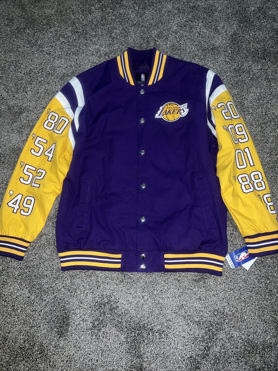 ジャケット・アウター LosAngeles Lakers NBA17xFINALS CHAMPIONS NBA Black Los Angeles Lakers 17X Finals Champions Jacket