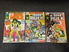 1980 MARVEL COMICS THE SAVAGE SHE-HULK #1 #2 #3 FN+ VINTAGE KEY ISSUES HULK