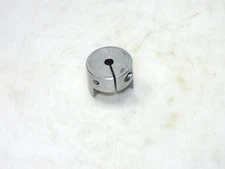 NO NAME 2-JAW ALUMINUM 1/2 COUPLING 6MM /1/4" ID 32MM OD