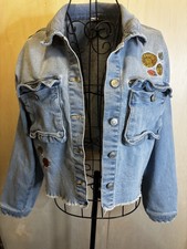 Embroidered Jean Jacket Women