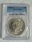 1885-O Morgan Silver Dollar PCGS MS63 🔥 New Orleans Mint