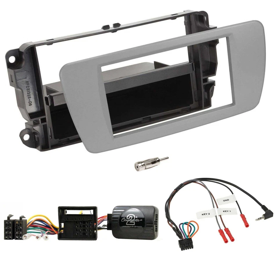 Kenwood Lenkrad CD USB Bluetooth DAB Autoradio für Seat Ibiza dublingrau - Bild 3 von 4