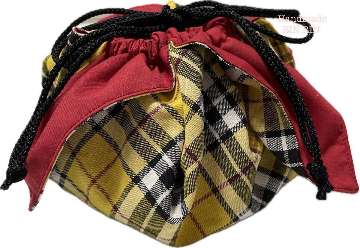 Drawstring bag Shingen bag Drawstring bag Great 3… - image 7