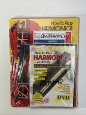 Marcos How To Play Harmonica DVD Complete Set Instruction Book Harmonica NEW