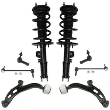 Front Struts and Steering Chassis 8pc Kit for Ford Taurus SHO 3.5L Turbo 2013-18