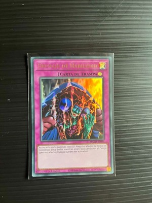Yu-Gi-Oh Skill Drain MAMA-SP094 1. Auflage Ultra Rare NM Spanisch