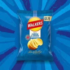 Walkers Cheese & Onion - 18 x 70g Bags