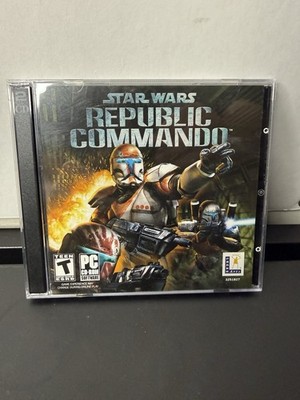 Star Wars Republic Commando (PC CD-Rom, 2005) 2 CD Game With Key Code