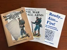 3 Civil War Books Rifles Carbines Small Arms Ammunition Sharps Guns Gettysburg