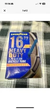 Goodyear Heavy Duty Bike Inner Tube 16" x 1.75 - 2.125 Bicycle Tire Tube NEW NIB