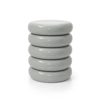 Beistelltisch Beistellhocker Dekohocker Tischchen Seitentisch Fußhocker Metall - Bild 1 von 4