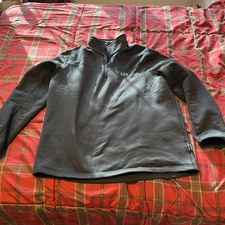 Helly Hansen Polartec 1/2 Zip Fleece Mens 2XL Black Lightweight Pullover