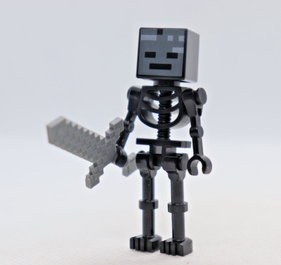 Wither Skeleton 21126 21139 21266 21172 Sword Minecraft LEGO  Minifigure Figure