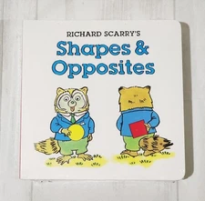 Richard Scarry Busy World Books Set of 4 Hardcover Books