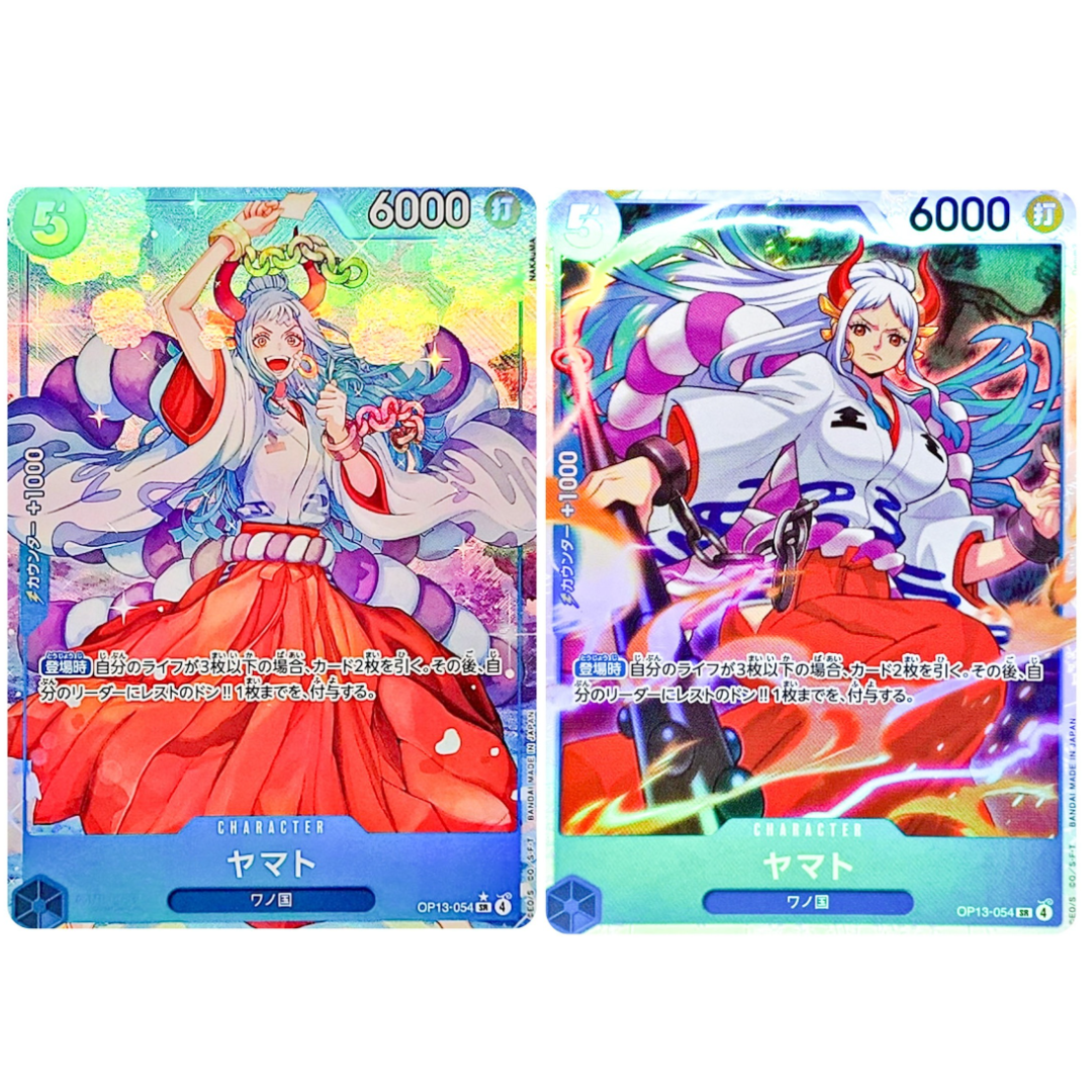 Yamato 2SET Alt Art OP13-054 SR Carrying on His Will ONE PIECE