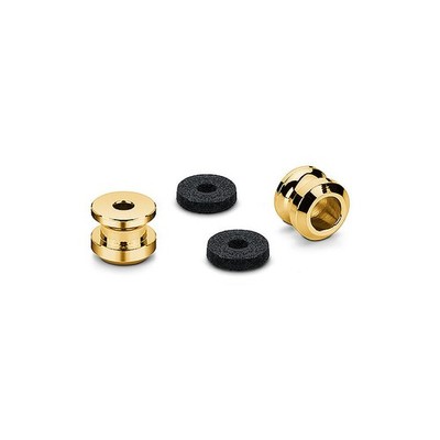Schaller Knöpfe für S-Schlösser Classic Original Security Style 2er Set (gold)