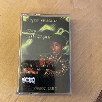 RARE 2Pac Tupac Shakur    The Lost Tapes 2000 MC Cassette Tape