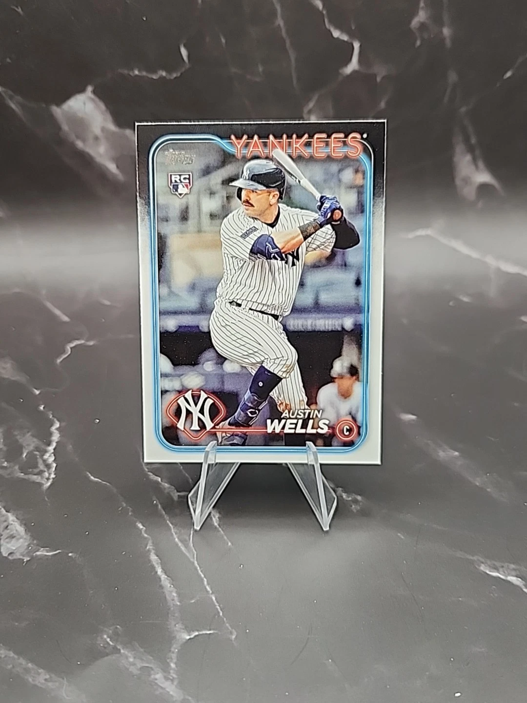 2024 Topps Series Two Austin Wells New York Yankees RC Rookie Card #624