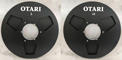 One Pair 10.5'' black OTARI Tape reel High Quality Aluminum Take Up Reel