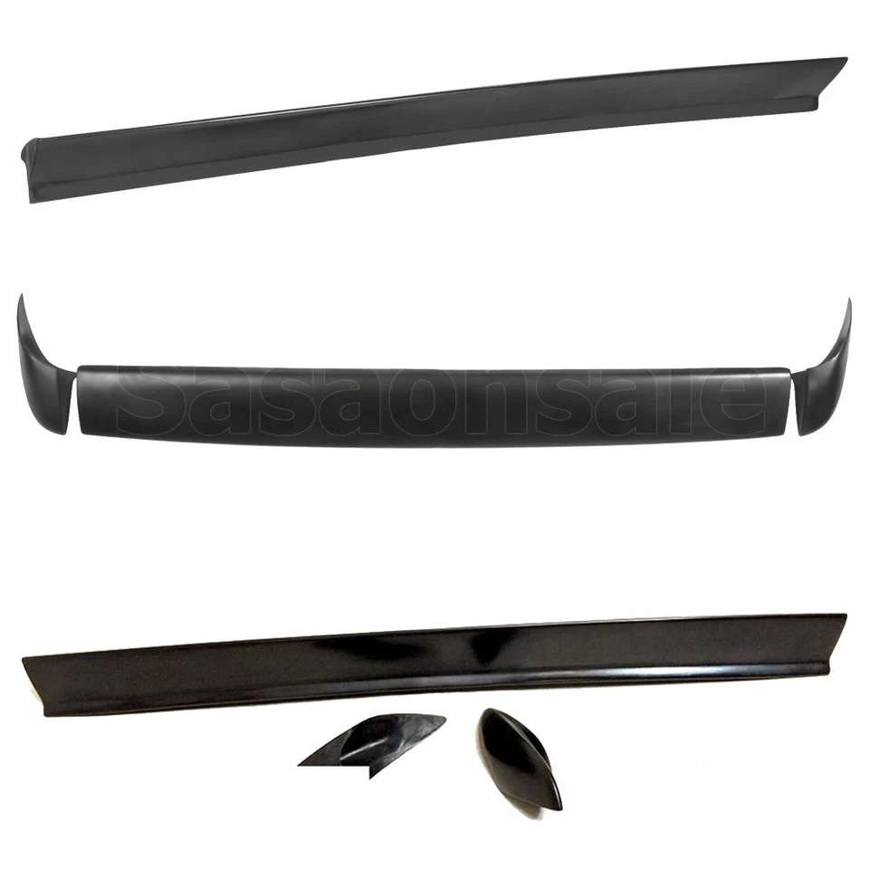 [SASA] For 1994-2004 Chevy S10 Cab Pickup PU Rear Tailgate Wing Trunk Spoiler - Imagem 2 de 4