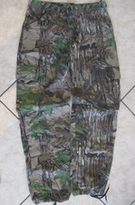 DUXBAK SIZE 32X30 MEDIUM WPL5802 REALTREE CAMO BRUSHED DENIM CARGO JEANS
