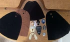 Star Wars LEGO buildable figures lot Capes Obi Wan  Darth Vader 4 capes More