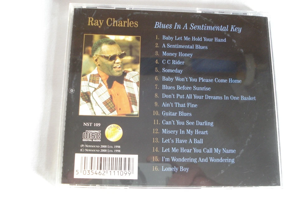 RAY CHARLES  BLUES IN A SENTIMENTAL KING COUNT BASIE OSCAR PETERSON B.B.KING - Bild 2 von 4
