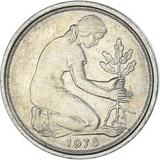 [#1328037] Coin, Germany, 50 Pfennig, 1978