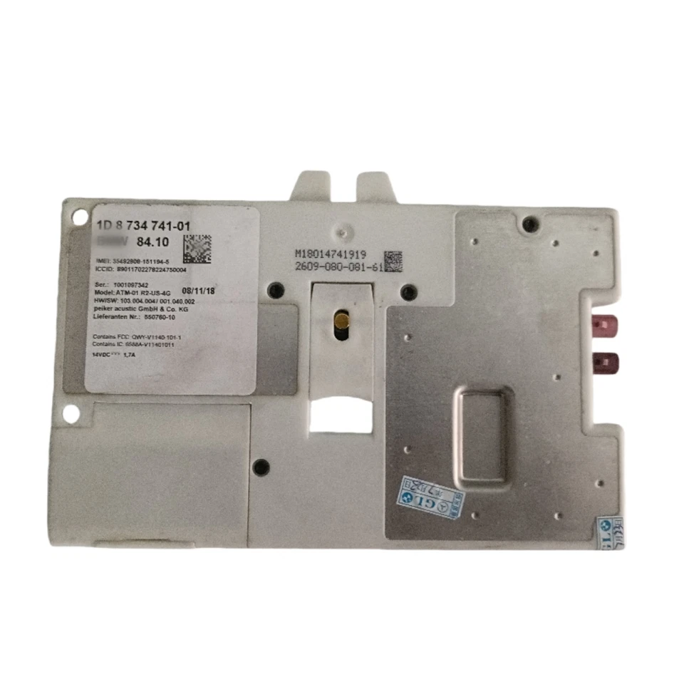 OEM 9843936 For BMW TELEMATICS COMMUNICATION CONTROL MODULE UNIT 84109843931 - Image 4 of 4