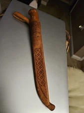 Vintage J. Marttiini Finland Knife w/ Sheath 6 Inch Blade....            m
