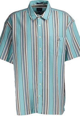 NEU ! GANT Herren Hemd 3020974  light aqua green, Gr. XXL