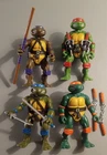 Teenage Mutant Ninja Turtles 1988 Remastered Lot Of 4 Figures From 6 Pack