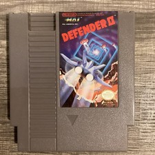 Defender II (Nintendo NES, 1988) Authentic, game cart only, tested/works