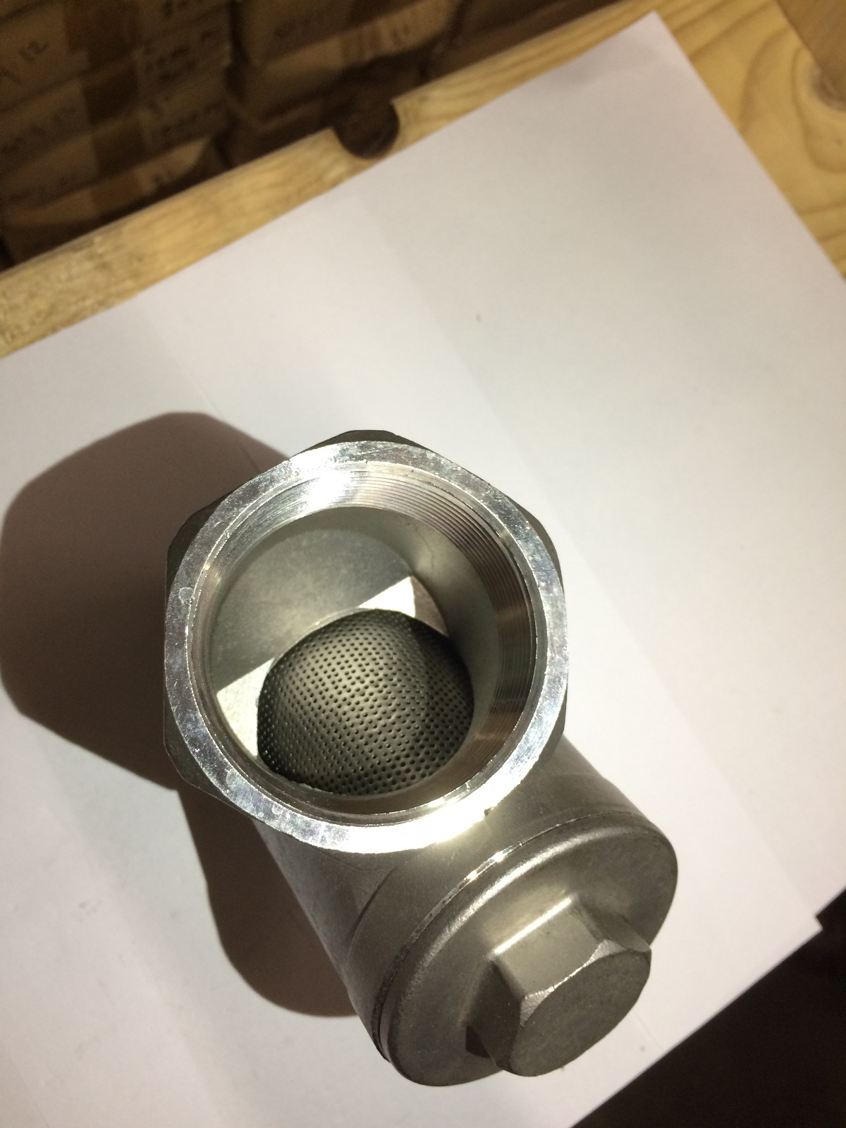 316 Stainless Steel YStrainer 11/4", 800 psi, NPT end BVY800 (5