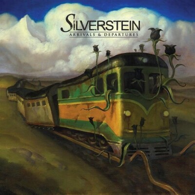 Silverstein   Arrivals & Departures - Green Marble LP Vinyl Record + 7'' - NEW