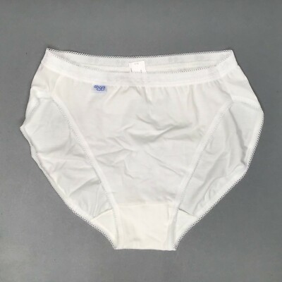 Sloggi Basic H Tai Damen Baumwolle Slip Weiß Neu