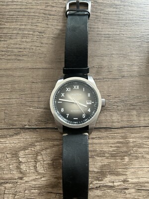 Grayton Native California Automatic Mens Watch Black Dial 42mm