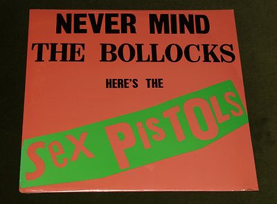 SEX PISTOLS NEVER MIND THE BOLLOCKS LP RHINO VINYL 180g PRESS USA