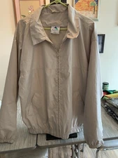 Vintage Augusta Sportswear Men’s XL Beige Windbreaker