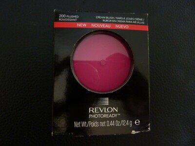 Revlon PhotoReady Cream (Creme) Blush - FLUSHED  #200 - New - BUY MORE & SAVE