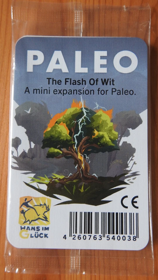 Paleo – Flash of Wit | Mini Expansion | New | English Rules
