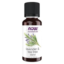 NOW FOODS Lavender & Tea Tree Oil Blend 1 fl oz