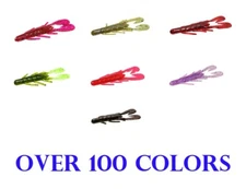 Zoom Ultra-Vibe Speed Craw Model 080 Soft Bait 3.5" 12 Pack