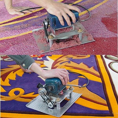 Portable movable rug Shear Machine Carpet flat cutting machine rug making tool - Picture 2 of 3