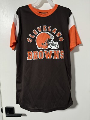 Cleveland Browns Shirt Youth XL (14-16) Football NFL Team Apparel Brown