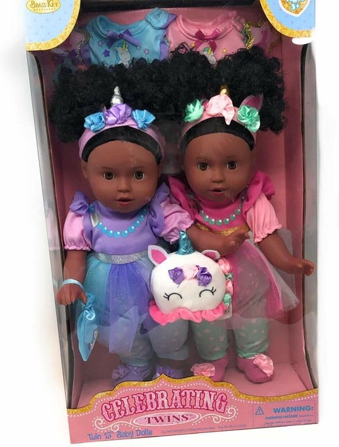 celebrating twins dolls unicorn