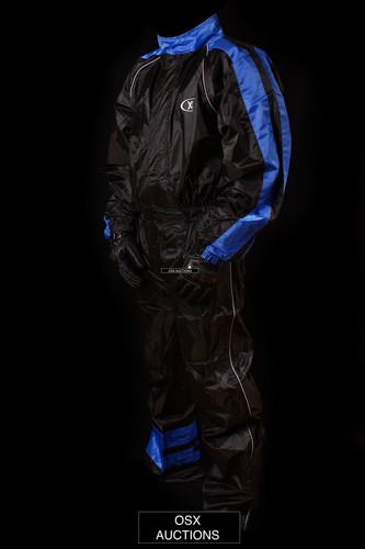 Motorcycle Rain Suit Waterproof Hi Viz One Piece Suit Motorbike Skiing 129f-OSX - Picture 5 of 17