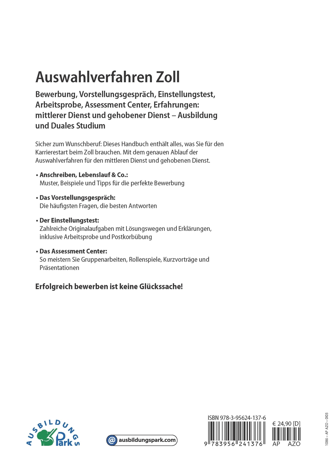 Thumbnail - Auswahlverfahren Zoll, Kurt Guth