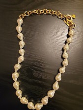  450 Lele Sadoughi Women's 14K Gold Plated Half Freshwater Pearl Donut Necklace